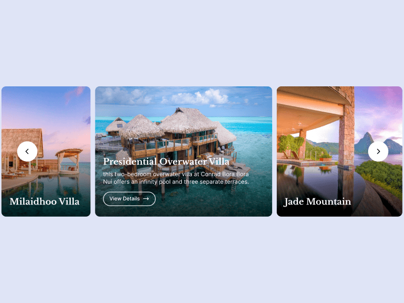 justified image carousel